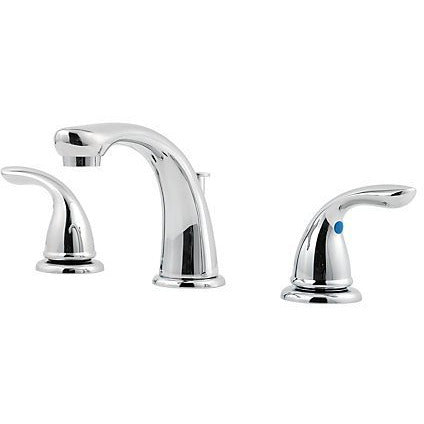 Pfister - Pfirst Series Widespread Bath Faucet - Polished Chrome - Bath  - Big Frog Supply - 1