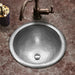 Houzer - Houzer HW-CLA2RS Hammerwerks Series Classic Topmount Copper Lavatory Sink, Pewter -  - Bathroom Sink - Topmount  - Big Frog Supply - 2