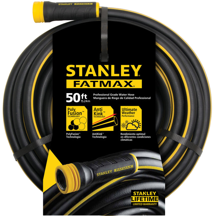 Stanley - BDS6650B - FATMAX® 50' X 5/8" PROFESSIONAL GRADE HOSE-BLACK