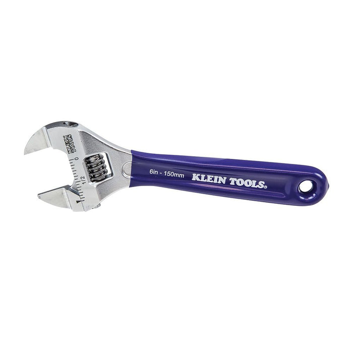 Klein Tools - D86934 - Slim-Jaw Adjustable Wrench, 6-Inch
