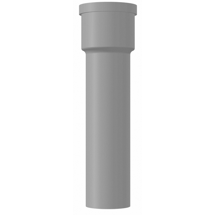 Tubo de extensión Saniflo entre inodoro y macerador. 18 x 4 con campana de 5 pulgadas. Ref. 030