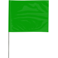 T Christy - FLAGS-GRN - MF2145-G 21 Marking Flags Green