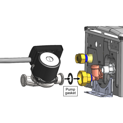 Grundfos - HEPumpKitMC - Pump For Rinnai RL Series Water Heaters