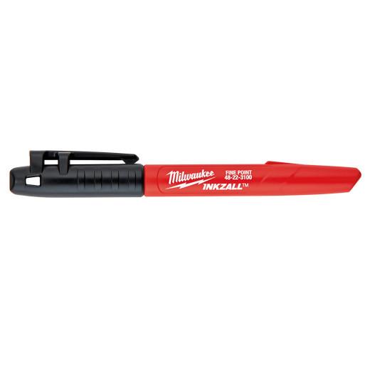 Milwaukee Tools INKZALL Marcador de punta fina negro (paquete de 4)