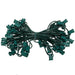 Seasonal Source - C7 Light String, 100' Length, 12" Spacing, Green Wire -  - Socket Wire  - Big Frog Supply