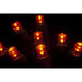 Seasonal Source - 70 5MM Orange LED Holiday Lights, 4" Spacing -  - Standard Strands  - Big Frog Supply