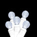Seasonal Source - Pure White G12 70 String Lights, 4 Inch Spacing, White Wire -  - Standard Strands  - Big Frog Supply