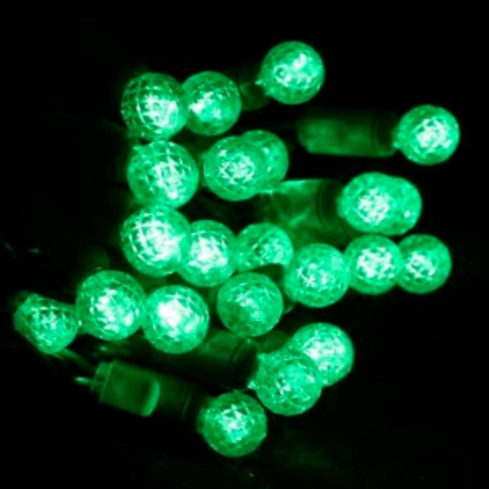 Seasonal Source - 70 G12 Green LED String Lights, 4" Spacing -  - Standard Strands  - Big Frog Supply - 1