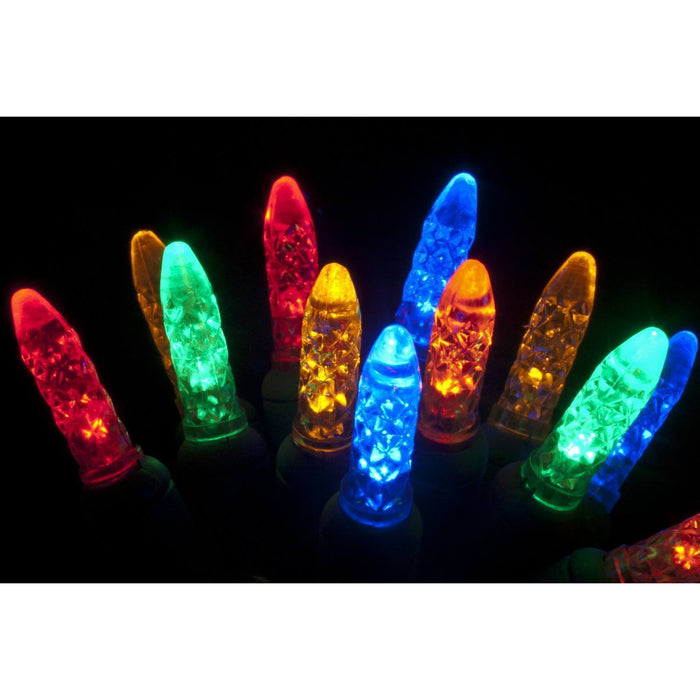 Seasonal Source - 70 M5 Multi Color LED Holiday Lights, 4" Spacing -  - Standard Strands  - Big Frog Supply