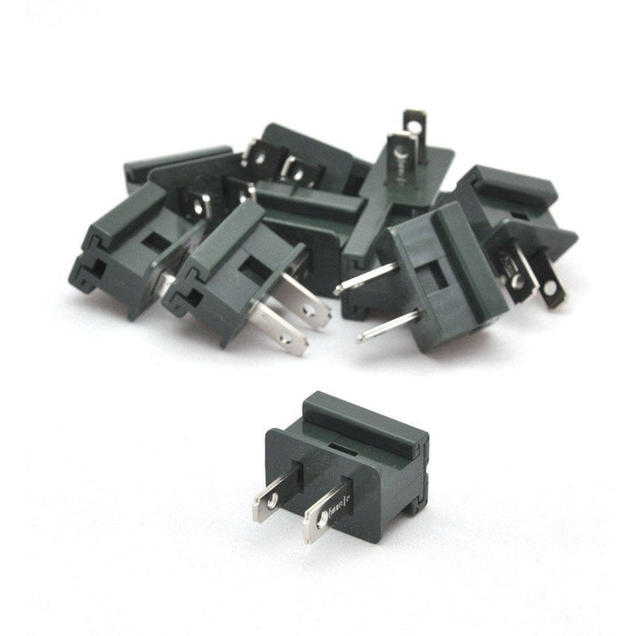 Seasonal Source - Male Slide On Polarized Plug (10 pack) - Green -  - Holiday Accessories  - Big Frog Supply