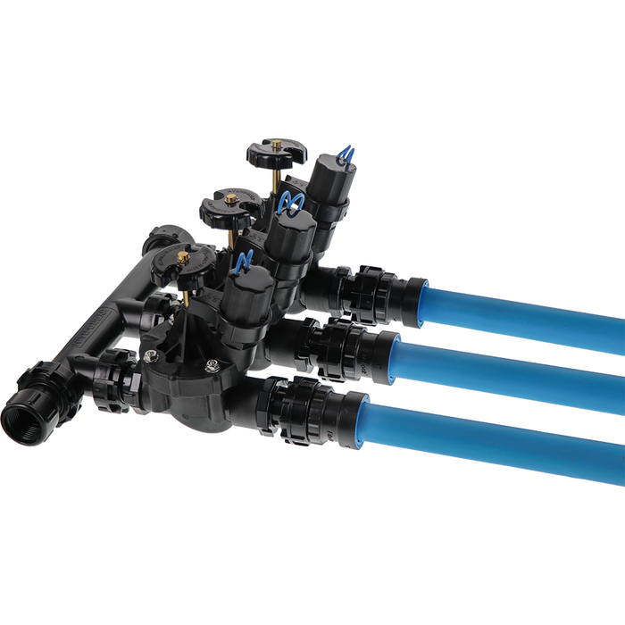 HydroRain 03107 HRM-100-UF-1X Rosca de contrafuerte hembra x adaptador giratorio FPT de 1"