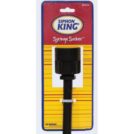King Innovation - 48215 - Siphon King Syringe Sucker, 1pc. Card