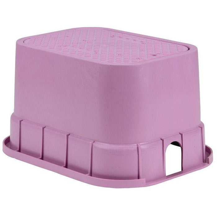 Rain Bird - PVBSTDP - 12 in. PVB Standard Valve Box - Purple Body & Drop-in Purple Lid -  - Irrigation  - Big Frog Supply
