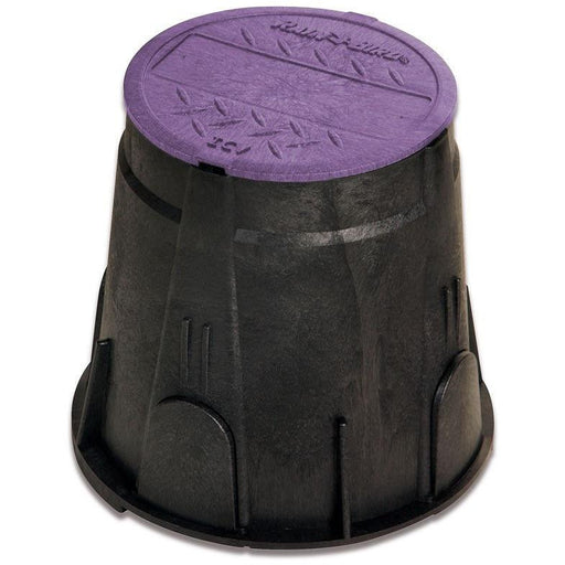 Rain Bird - VB7RNDP - 7 in. Round Valve Box - Purple Lid -  - Irrigation  - Big Frog Supply