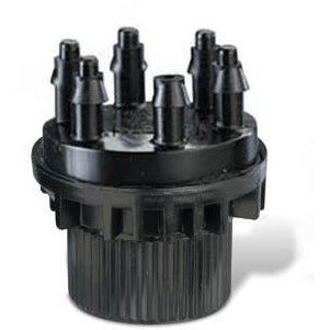 Rain Bird XBT106 - Multi-Outlet Xeri-Bug - 6 Outlets, FPT Inlet, Black ...