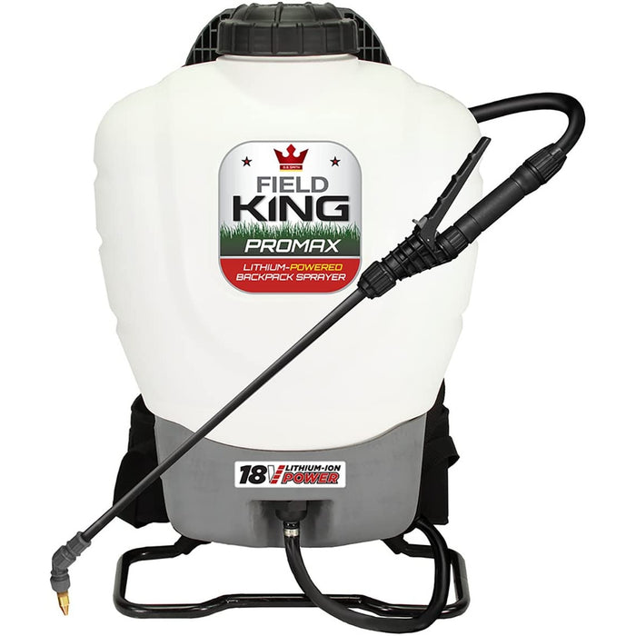 Field King - 190515 - Professionals Battery Powered Backpack Sprayer, 4 gal