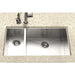 Houzer - Houzer CTO-3370SL Contempo Series Undermount Stainless Steel 70/30 Double Bowl Kitchen Sink, Prep bowl left -  - Kitchen Sink - Undermount  - Big Frog Supply - 2