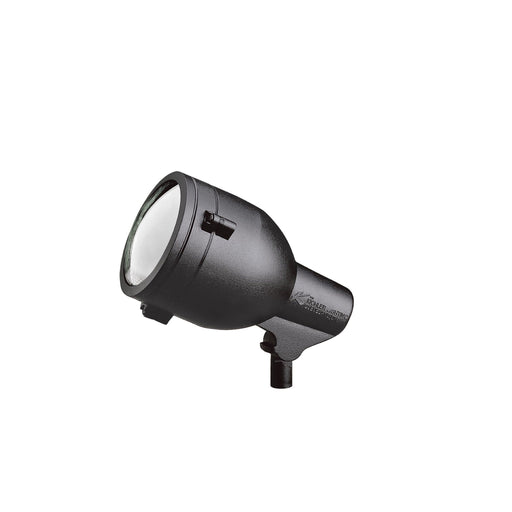 Kichler - Medium 5" One Light 120 Volt Accent Light - Textured Black - Landscape Lighting  - Big Frog Supply - 2