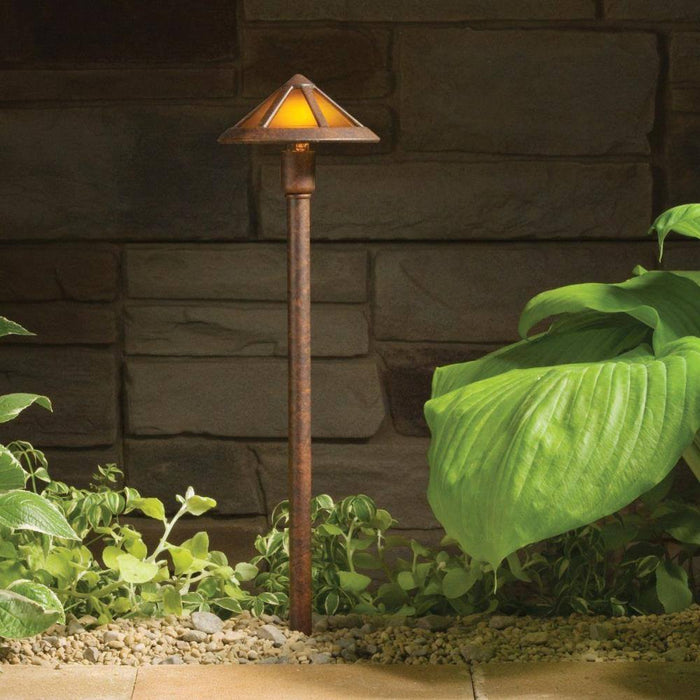 Kichler - Mica Mission Style Path Light -  - Landscape Lighting  - Big Frog Supply