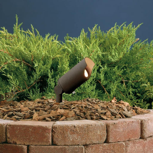 Kichler - Mini Accent Light For Uplighting Only - Architectural Bronze - Landscape Lighting  - Big Frog Supply - 1
