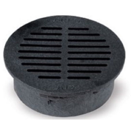 NDS - 6 Inch Black Round Grate -  - Lawn and Garden  - Big Frog Supply