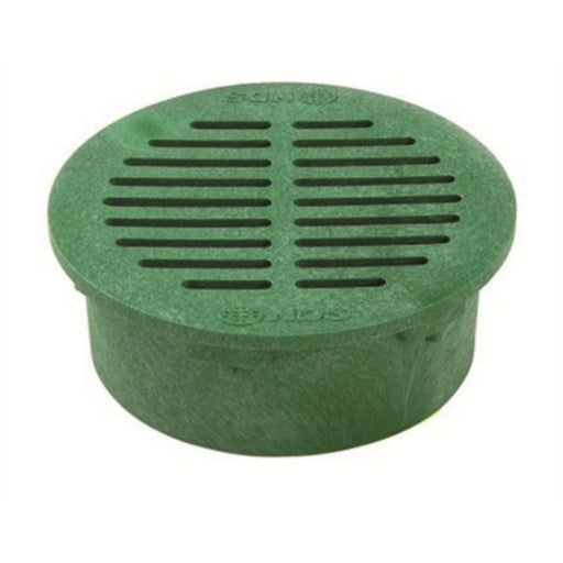 NDS - 6 Inch Green Round Grate -  - Lawn and Garden  - Big Frog Supply