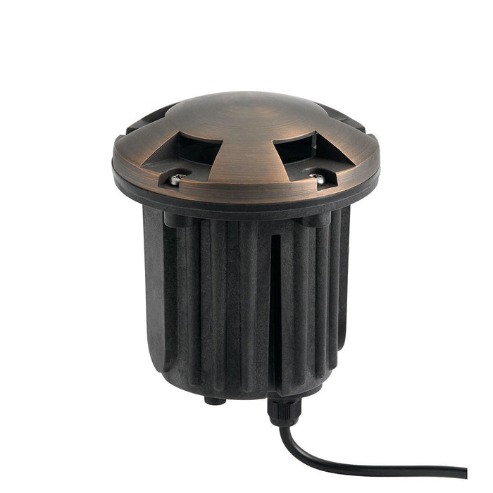 12V Brass Beacon In Ground CBR