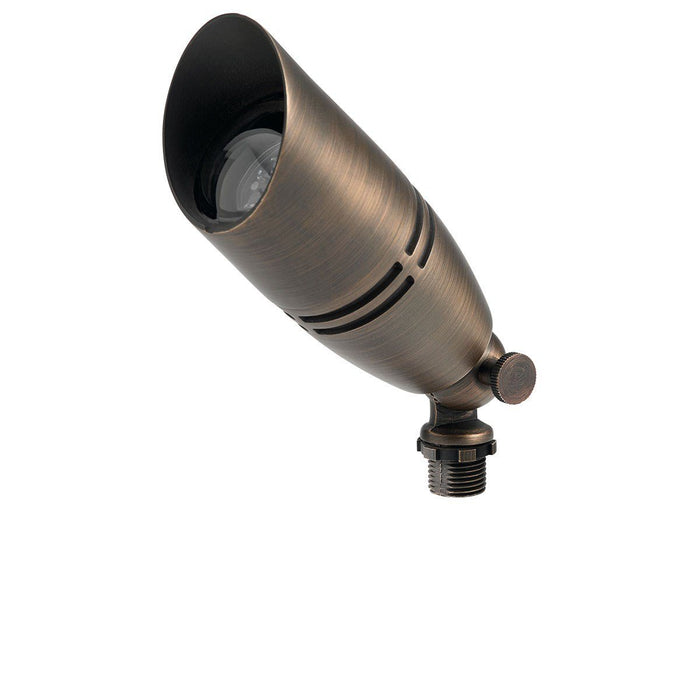 12V MR-16 Fixed Socket Brass Accent Light CBR
