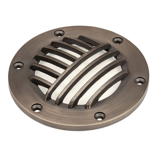 Brass Rock Guard with Clear Glass CBR