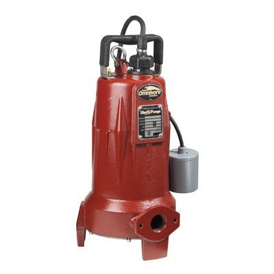 Liberty Pumps - 2 HP Submersible Grinder Pump with Switch -  - Pumps  - Big Frog Supply