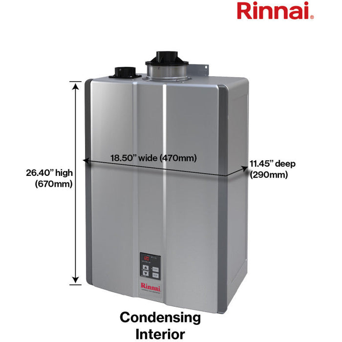 Rinnai SENSEI™ RSC160iP RSC Model Series Super High Efficiency Plus - Propane  (Replaces model RUR160)