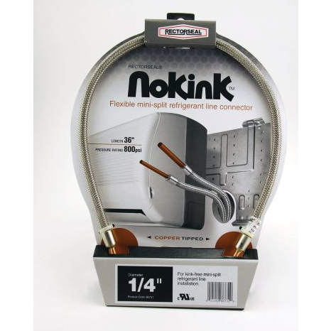 Manguera flexible RectorSeal NoKink de 1/4" x 3' 