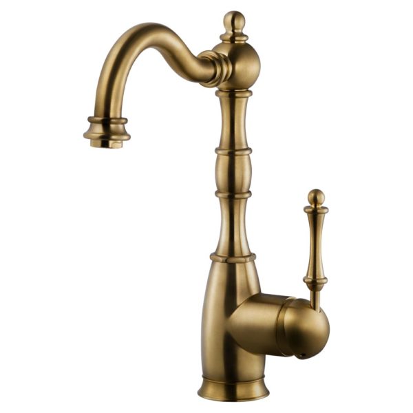 Hamat - NOBR-4000 AB - Traditional Brass Bar Faucet in Antique Brass