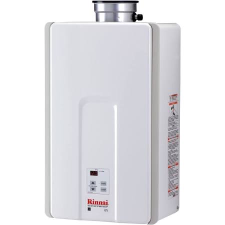 Rinnai V75iN Natural Gas Tankless Water Heater, 7.5 Gallons Per