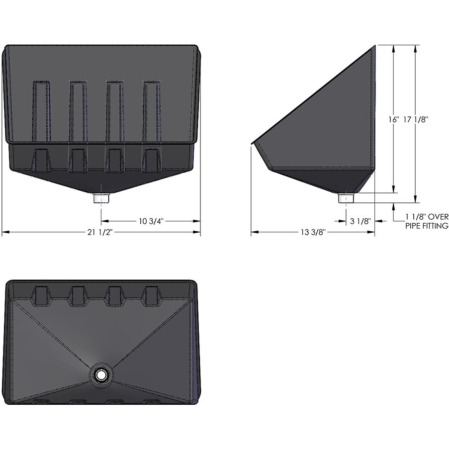 CAMCO Tankless Drain Pan 11430 11433 11470 11476 — Big Frog Supply